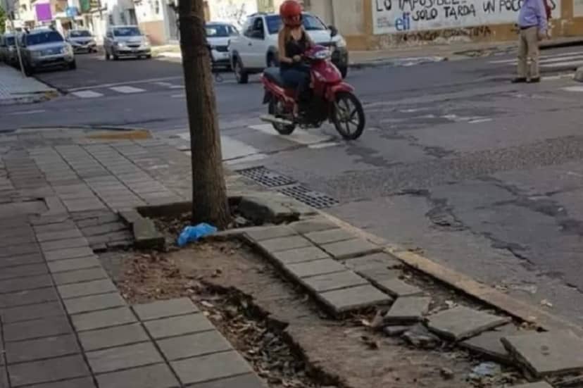 La Municipalidad impulsa un plan integral para reparar las veredas