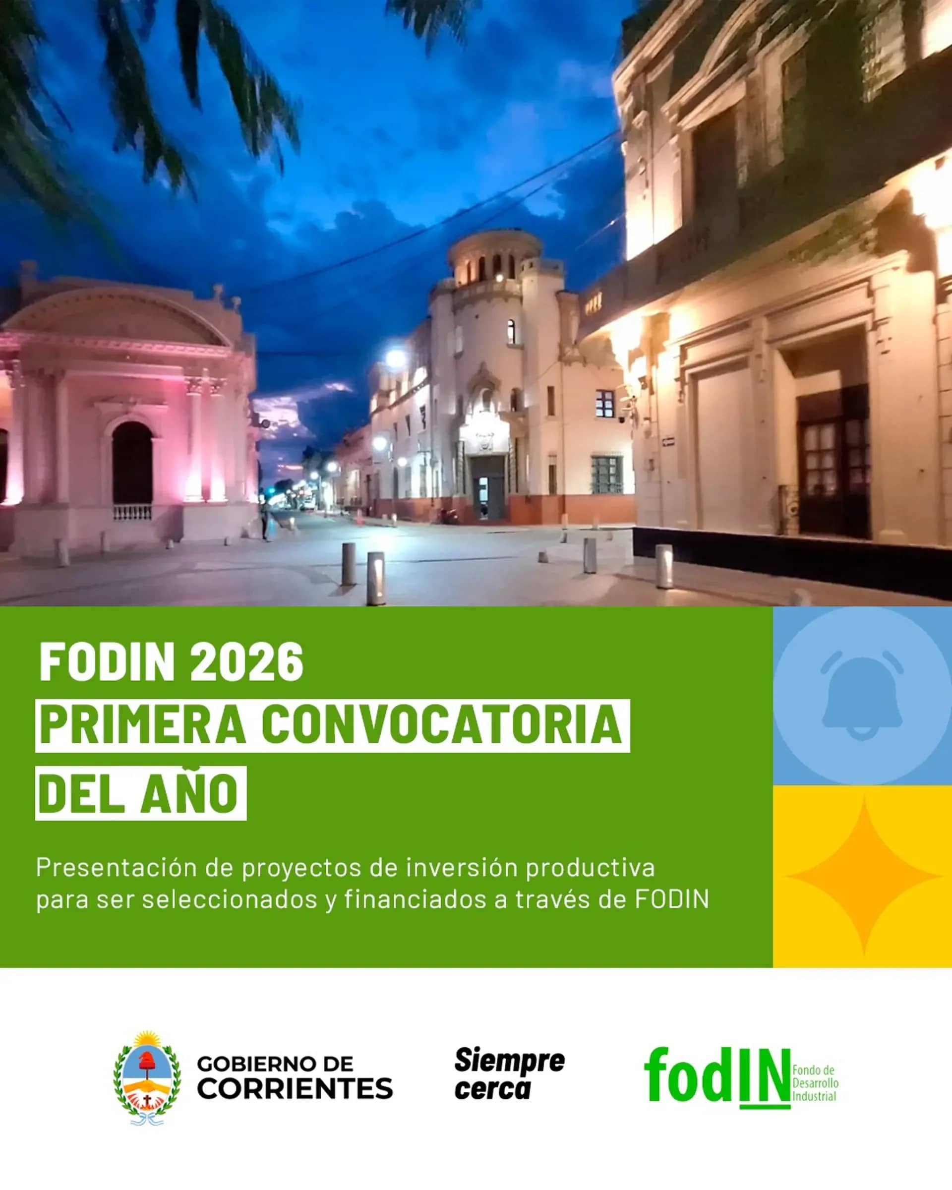El Gobierno de Corrientes convoca a proyectos productivos que buscan financiación