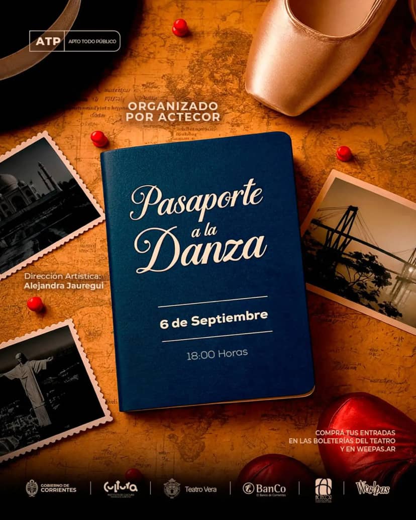 Corrientes baila al mundo con "Pasaporte a la danza"
