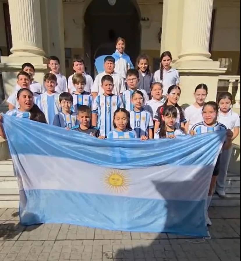 Alumnos correntinos escribieron cartas a la Selección Argentina tras el Mundial