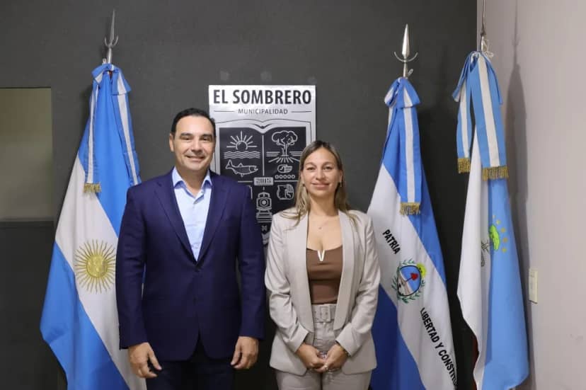 Gustavo Valdés recorrió el predio donde se proyecta un futuro puerto y polo logístico