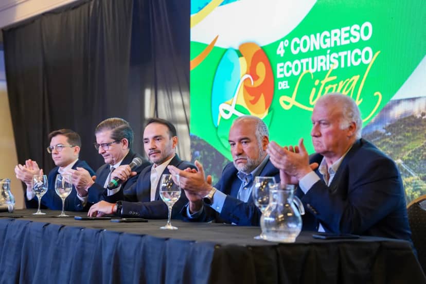 Valdés encabezó la apertura del 4° Congreso Ecoturístico del Litoral