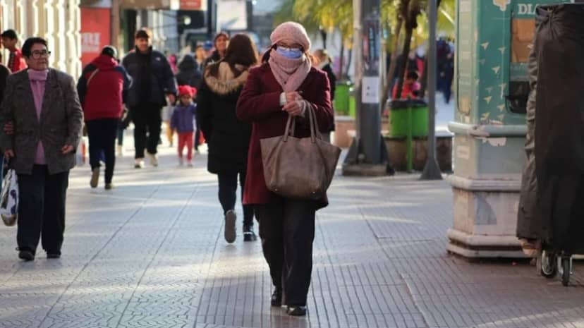Frío extremo: rige una alerta para el inicio de la semana en Corrientes