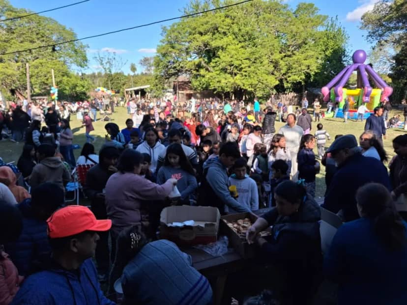 Día del Niño: una tarde de alegría y encuentro en Paraje Puerto Viejo