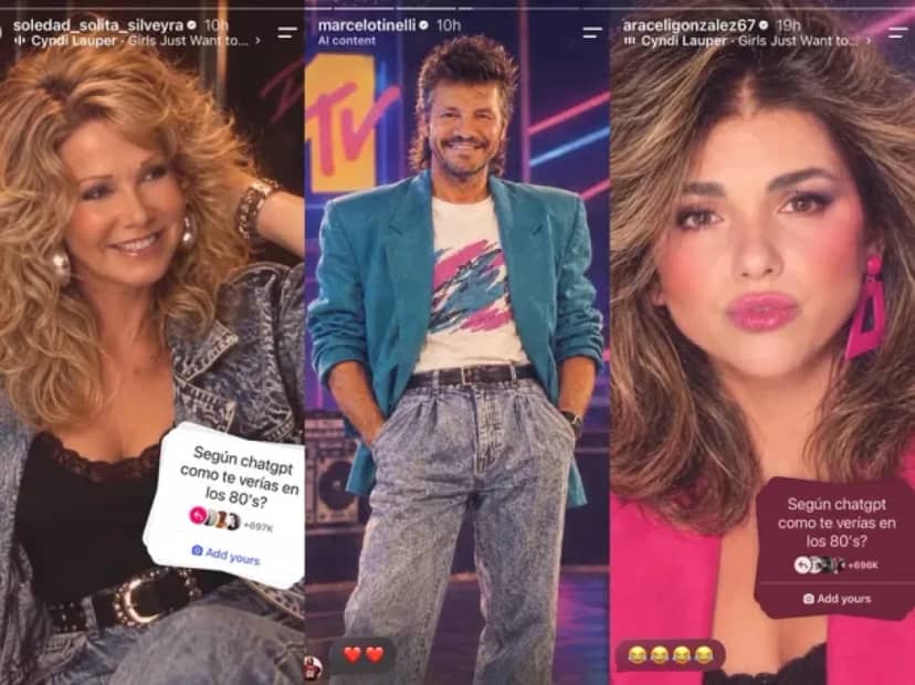 Mirá el paso a paso: cómo hacer el trend viral de los años 80 con IA
