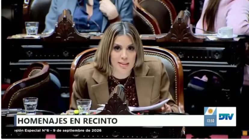 Virginia Gallardo despidió a Chiche Gelblung con un homenaje en Diputados