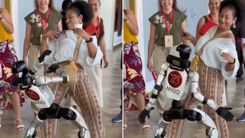 VIDEO: Robot humanoide perrea con sorprendentes pasos de baile