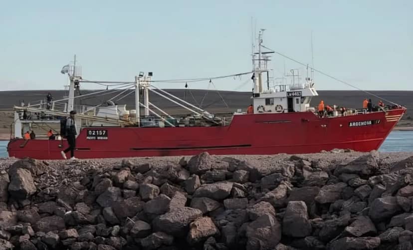 Murió un marinero correntino a bordo de un pesquero en Chubut