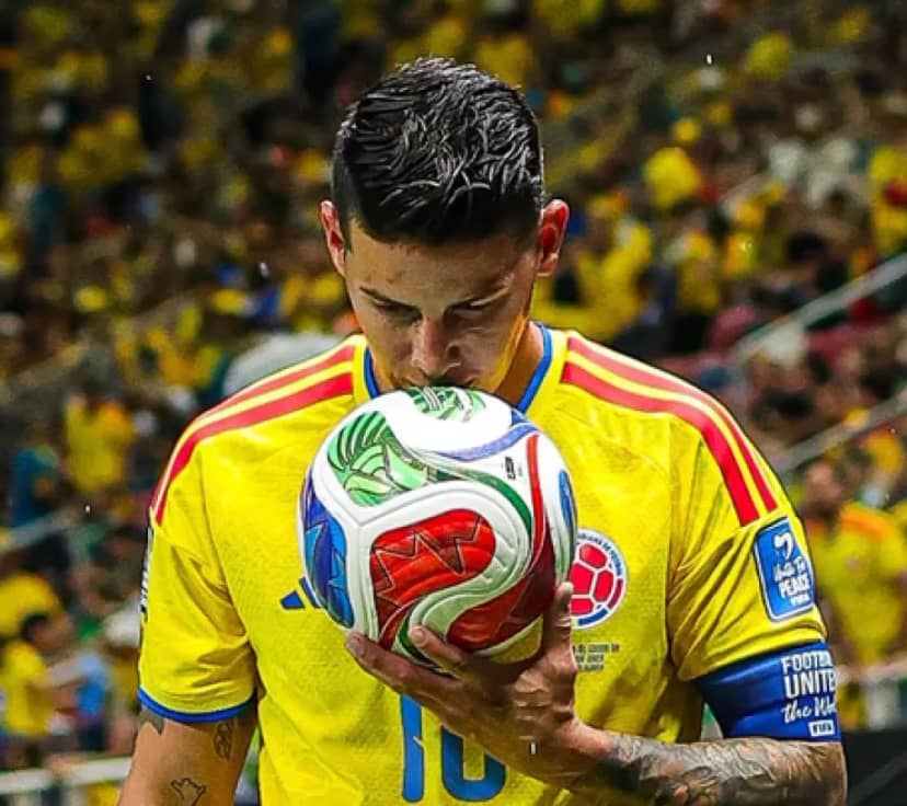 James Rodríguez anunció su retiró de la selección de Colombia
