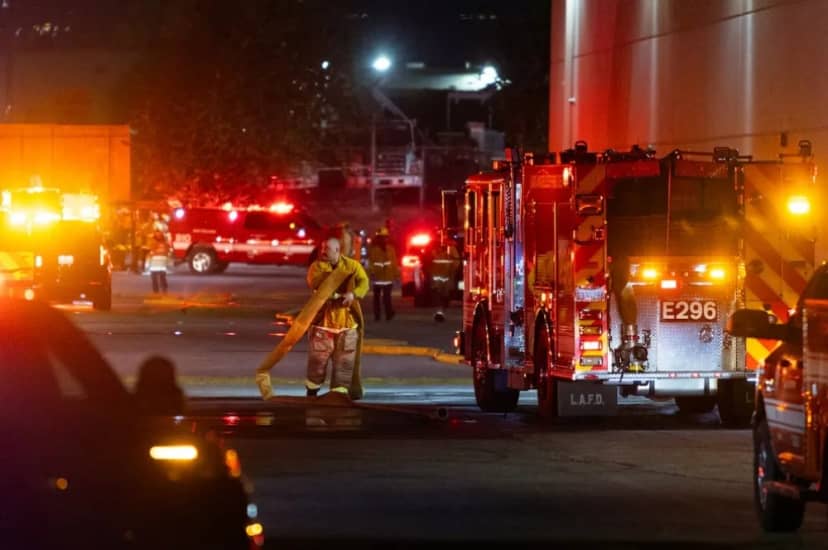 Tres muertos en accidente de un helicóptero de noticias en Los Ángeles