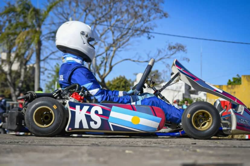 Los motores del karting vuelven a correr en el barrio Santa Catalina