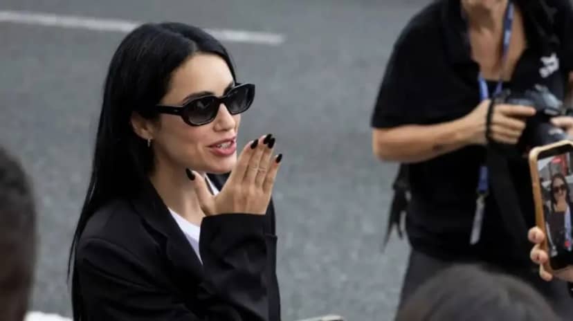 Lali Espósito sorprendió en un Festival de Cine con una remera de las Malvinas