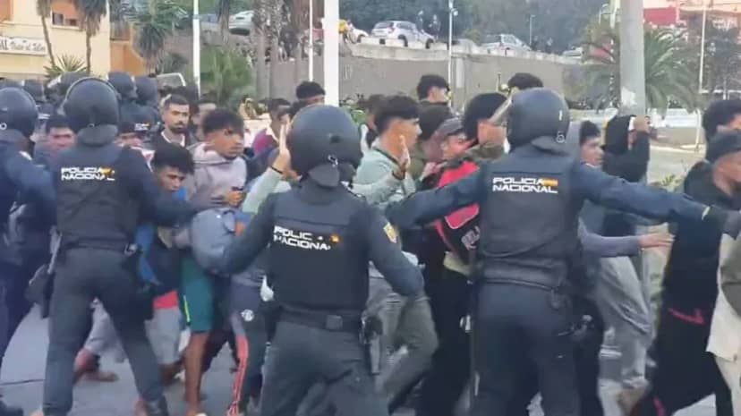 Ceuta: avalancha de migrantes hacia un nuevo centro de alojamiento