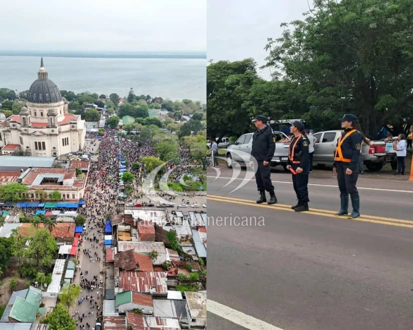Exitoso operativo policial en la masiva Peregrinación a Itatí