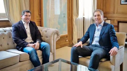 Santilli continúa con las reuniones con los gobernadores