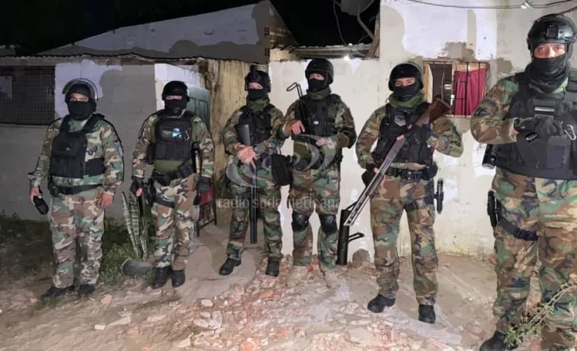 Tres personas fueron aprehendidas tras allanamientos en Goya