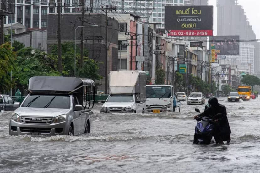 Inundaciones extremas en Bangkok: declaran el estado de desastre