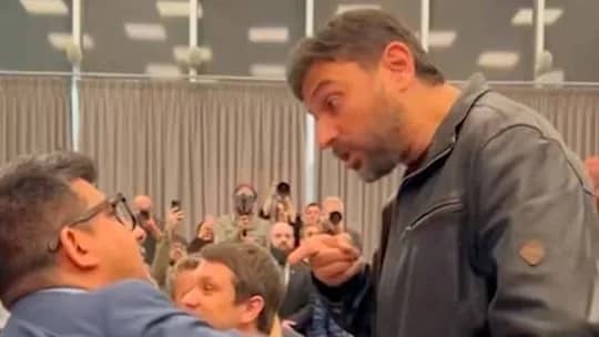 “Cagón”, “vendepatria” y forcejeos: el fuerte cruce de Grabois con libertarios durante una comisión de Diputados