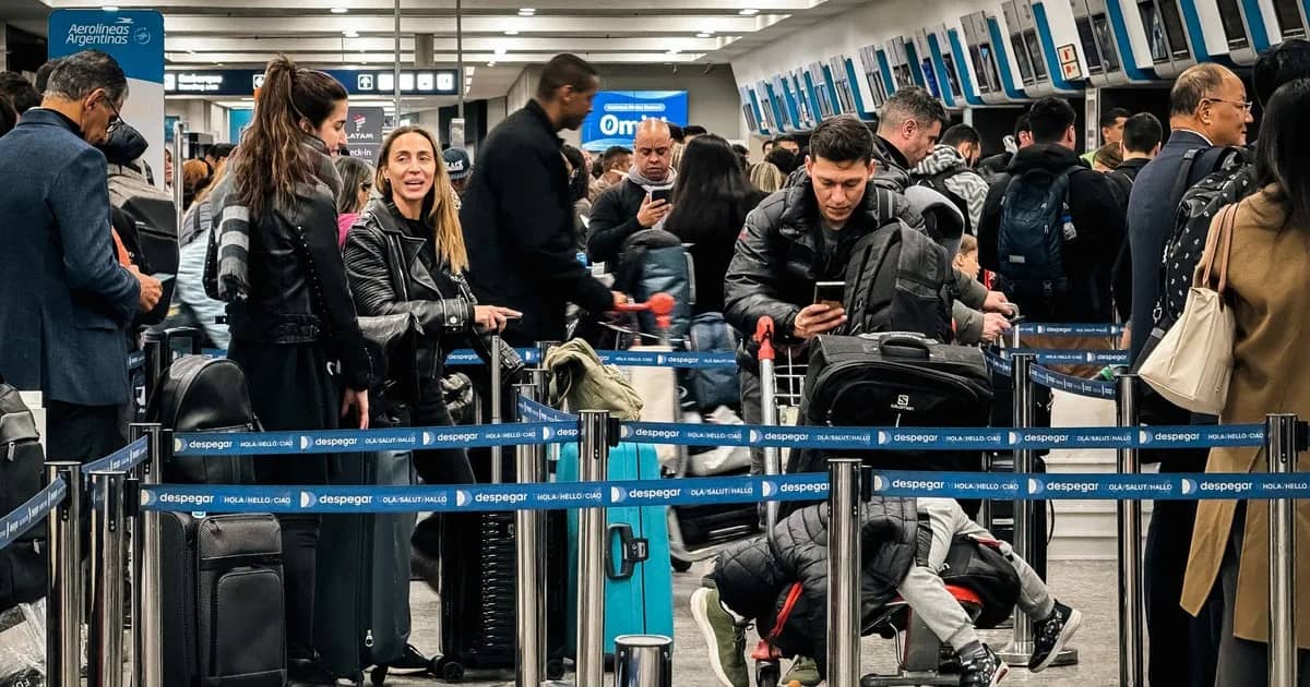 Argentina ya es el cuarto país con más tráfico aéreo en la región y se espera el doble de pasajeros en 2045