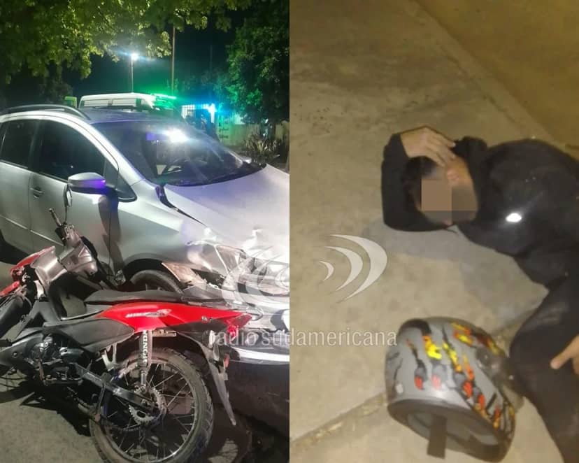 Tras fuerte persecución atraparon a motochorro y recuperaron un iPhone 16