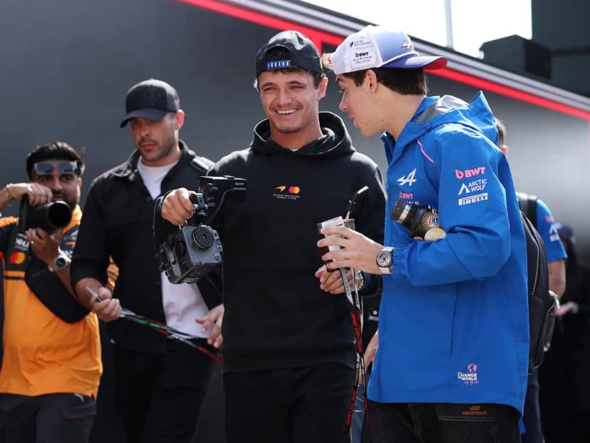 Lando Norris contó cómo fue la charla con Franco Colapinto