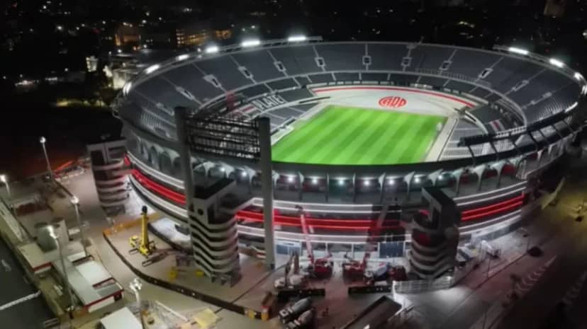 River publicó un avance de la ampliación del Monumental - TyC Sports