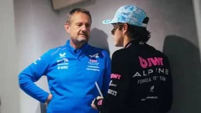 El director de Alpine reveló por qué Colapinto penalizará en Malasia - TyC Sports