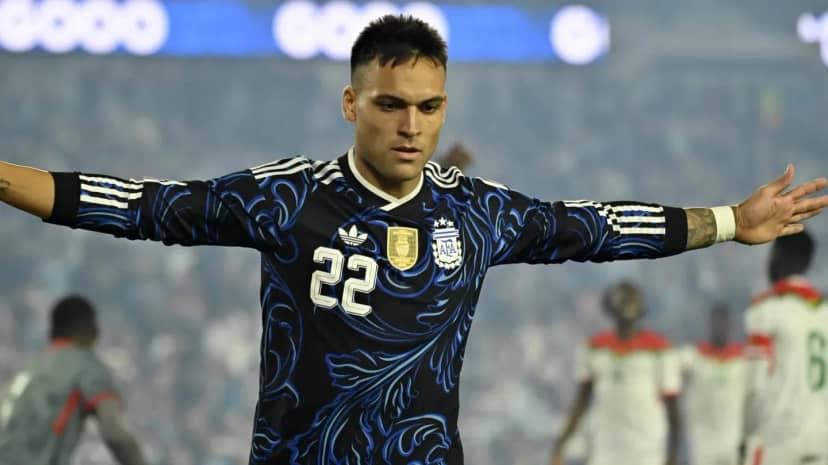 Lautaro Martínez, al podio de máximos goleadores de la Selección Argentina: igualó a Ag&uuml;ero - TyC Sports