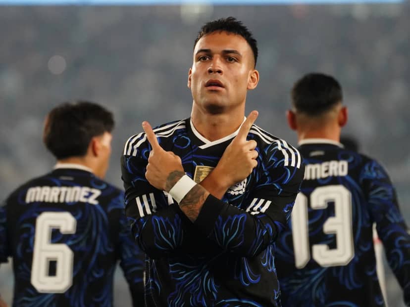 Lautaro, gol y récord: se convirtió en el tercer máximo goleador en la historia de la Selección