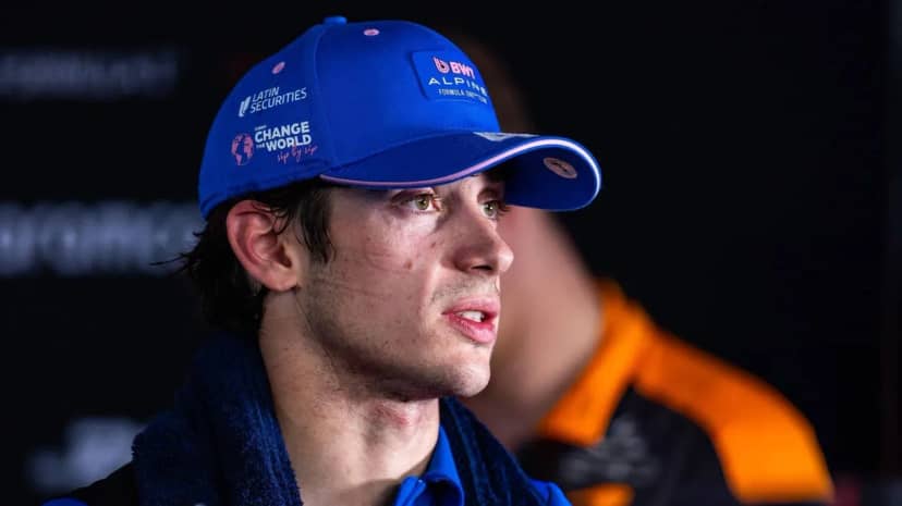 La furiosa reacción de Colapinto por la estrategia de Alpine en el GP de Bahréin en Malasia - TyC Sports
