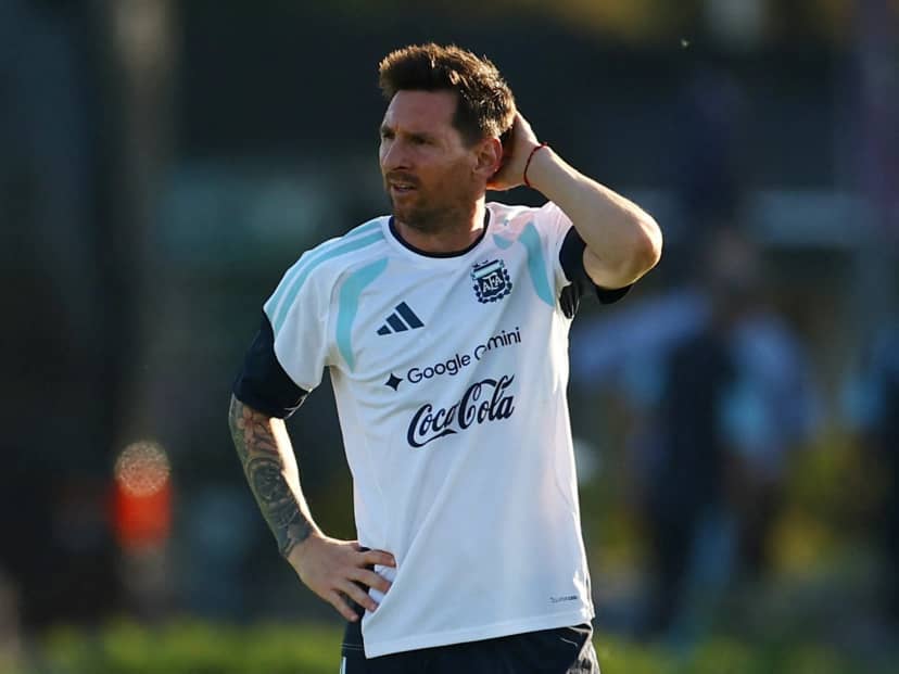 El domingo de Messi: entrenamiento en el predio y un asado con invitado especial