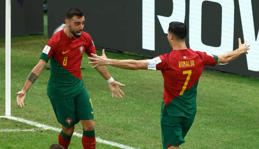 Bruno Fernandes acerca de Ronaldo: "Nunca dejará de ser el mayor símbolo de nuestro fútbol"