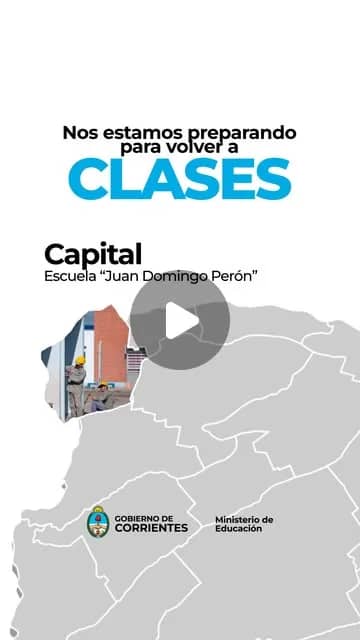 "Ponemos a punto nuestras escuelas para el inicio del ciclo lectivo 2026 Avanzan las obras en la Escuela Juan Domingo...