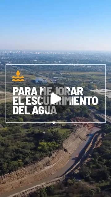 "Prevenimos para cuidar a nuestros vecinos El Niño ya llegó y los trabajos realizados en canales y arroyos ya están d...