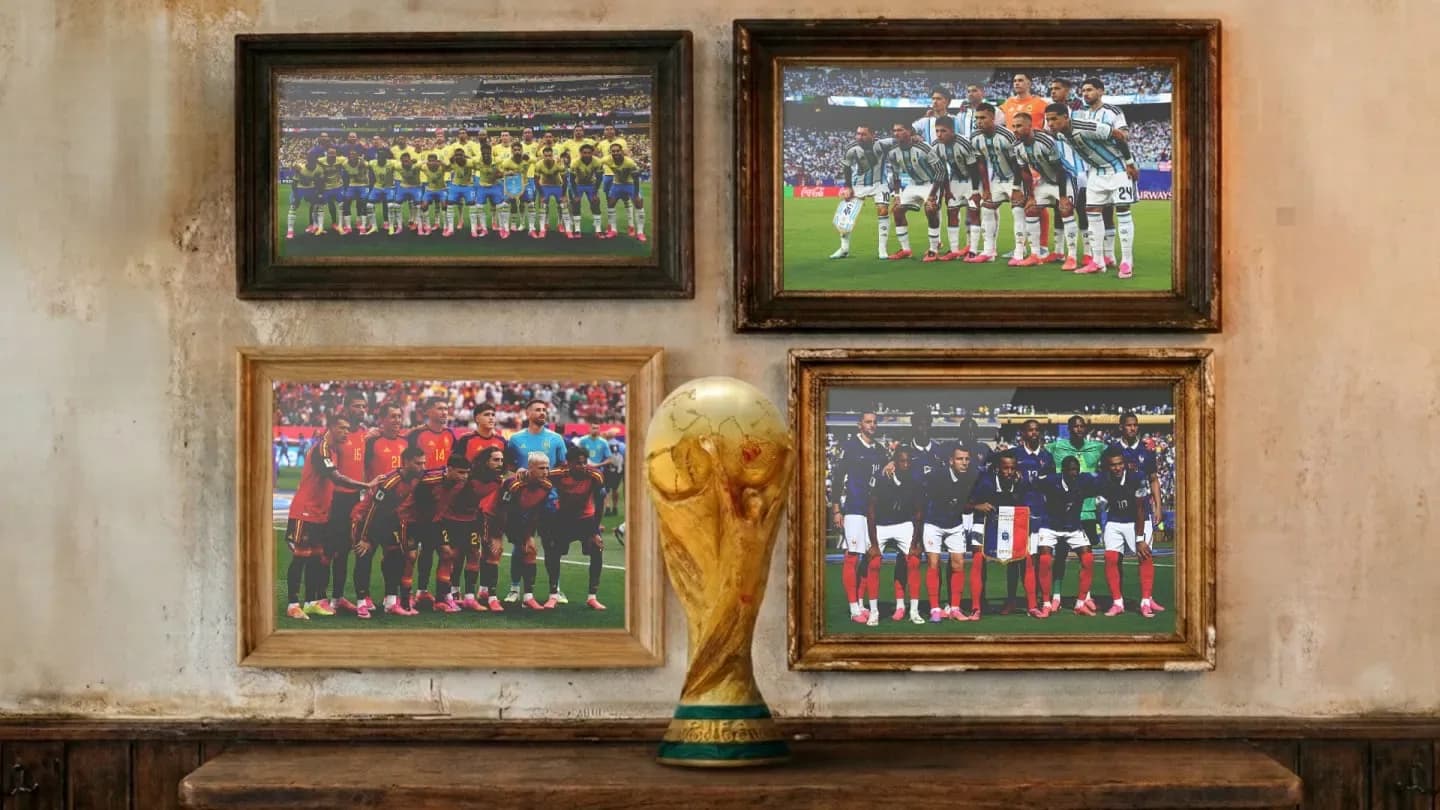 Así está el ranking de candidatos a ganar el Mundial 2026 - TyC Sports