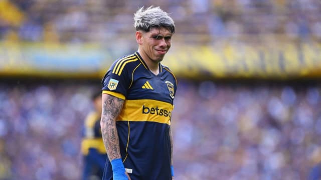 Carlos Palacios jugó su primer partido del año con Boca tras su lesión