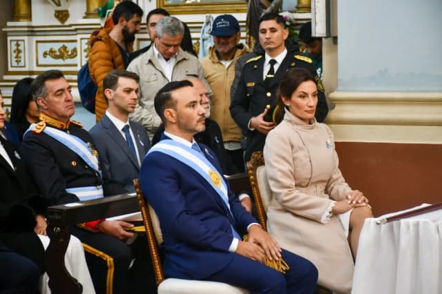 Juan Pablo Valdés encabezó el tedeum por el 9 de Julio en La Merced