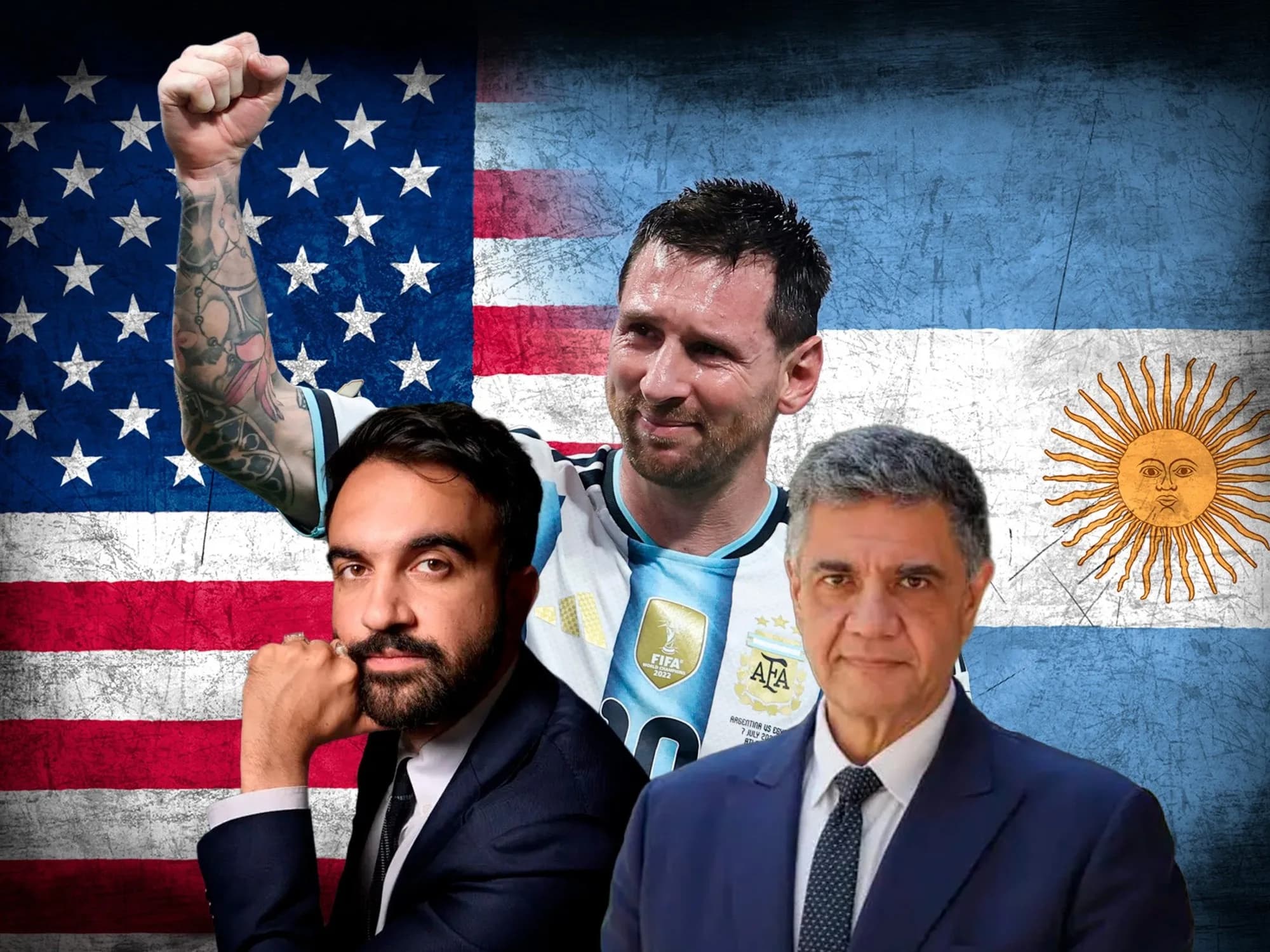 Jorge Macri, a lo Messi, liquidó al alcalde de Nueva York: "¡Andá pa' allá, bobo!"