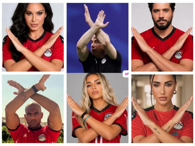 La hija del DT de Egipto y el gesto viral de reclamo a la FIFA