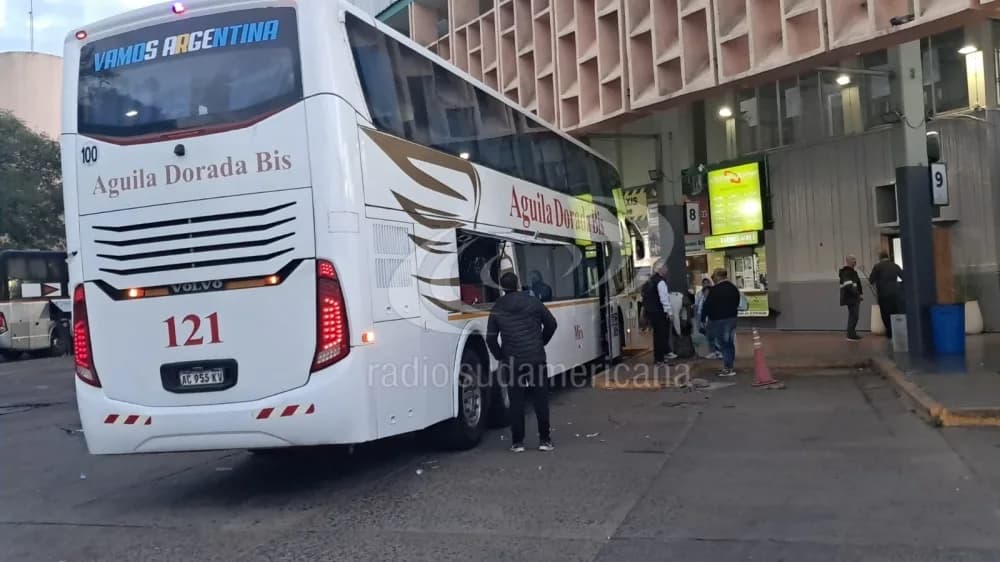 Terminal de Corrientes: receso invernal trabajando con refuerzos