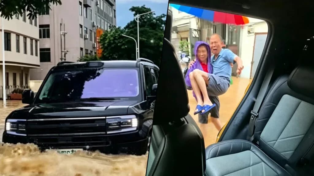 Tras las inundaciones de China, el vicepresidente de BYD ha tenido que recordar que sus coches no son lanchas. A sus dueños les ha dado igual