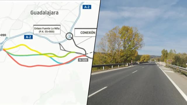 103,7 millones de euros para descongestionar Guadalajara: así es la variante de la N-320 que promete cambiar Cuatro Caminos