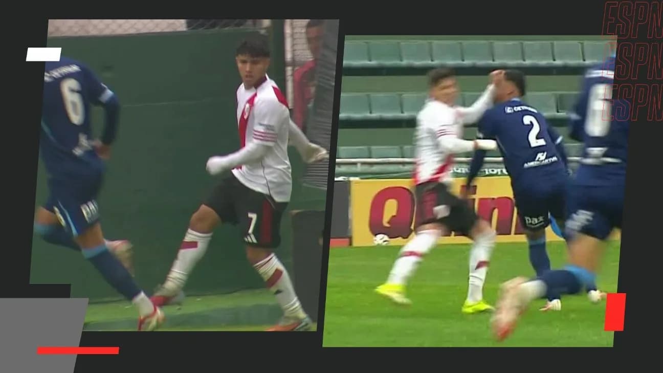 Las dos expulsiones insólitas de River en la final de la Reserva ante Racing