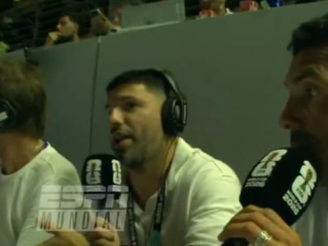 La reacción del Kun Agüero tras la roja de Embolo: "Los anti-Argentina van a romper las pelotas"