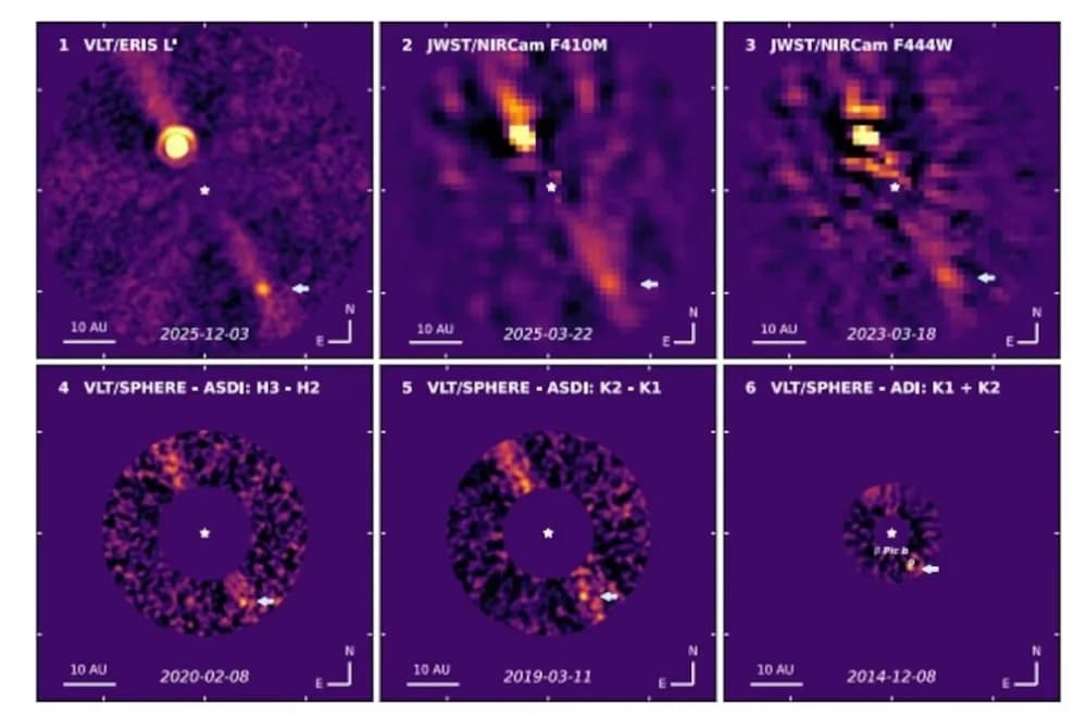 ¿El planeta escondido? Así fue el hallazgo del exoplaneta más tenue jamás fotografiado