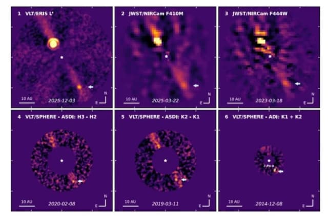 ¿El planeta escondido? Así fue el hallazgo del exoplaneta más tenue jamás fotografiado