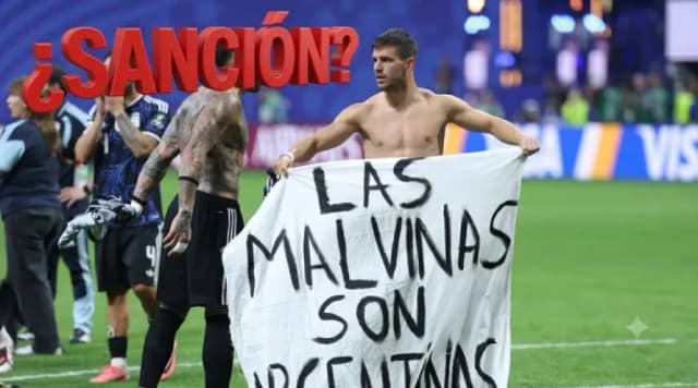 Qué sanción enfrentaría Argentina por la bandera de Malvinas