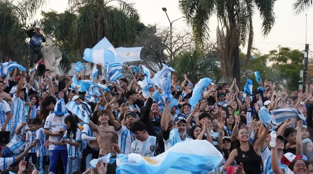 Corrientes: instan a celebrar la final del Mundial con responsabilidad