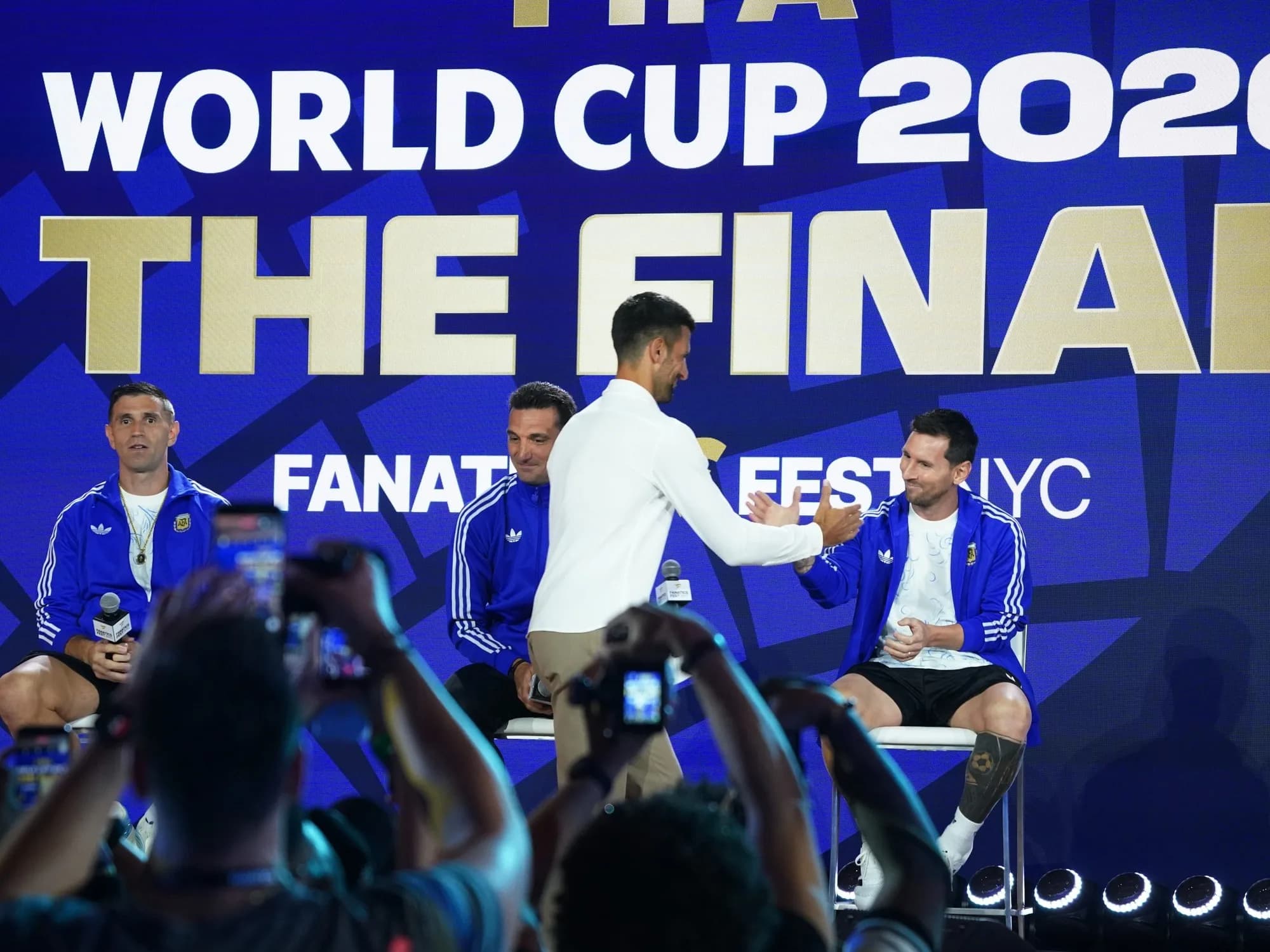 Messi, antes de la final: la pregunta que le hizo Djokovic y el recuerdo de la foto con Lamine Yamal de bebé