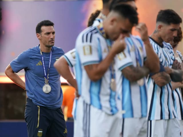 Por qué Lautaro no jugó ni un minuto contra España